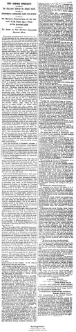 Carrington Event in the New York Times on August 30, 1859