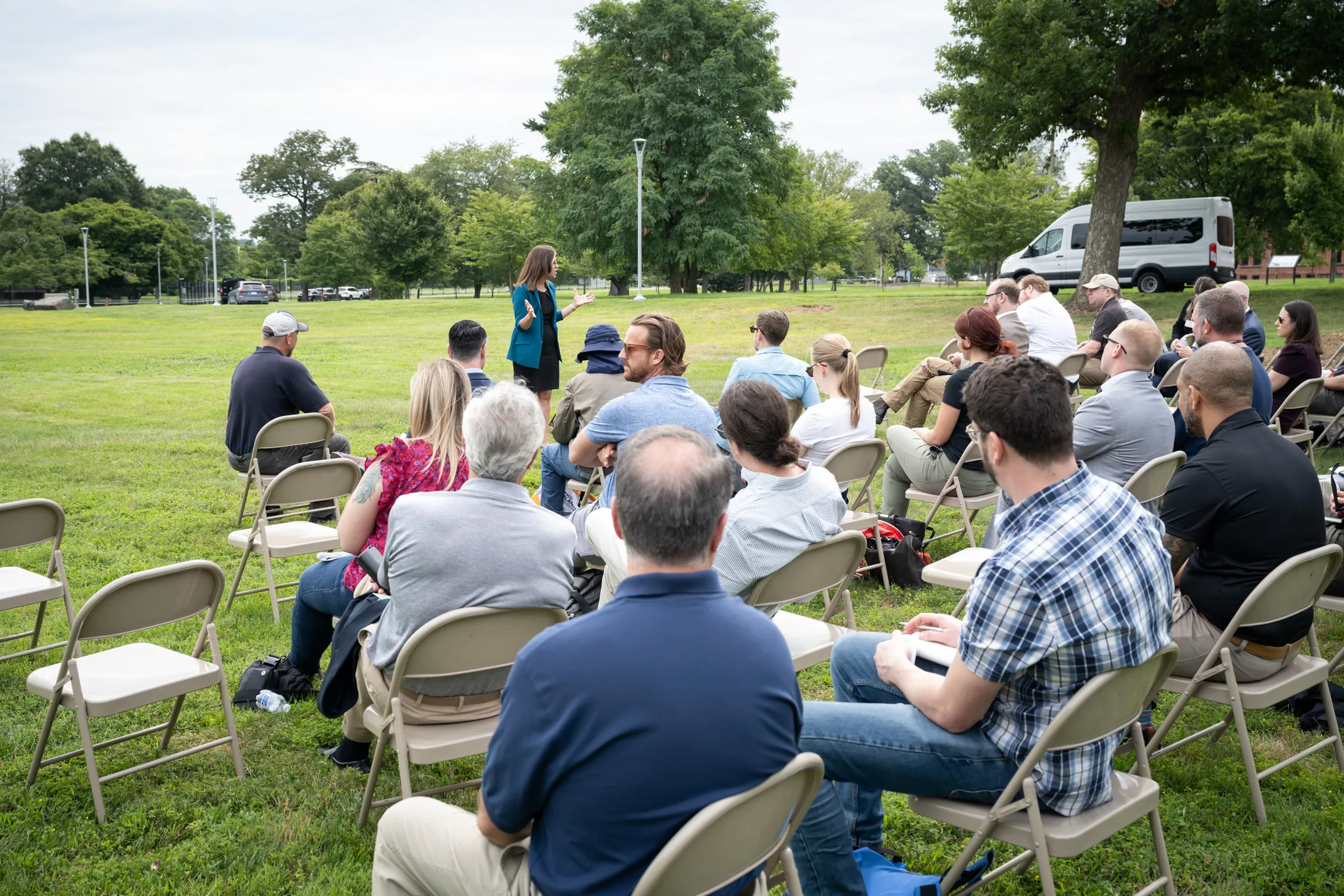 WASHINGTON (August 24, 2023) Homeland Security hosted a demonstration of counter unmanned aerial systems for Five Eyes partners at the St. Elizabeths Campus, DHS Headquarters, in Washington, D.C. (DHS photo by Sydney Phoenix)