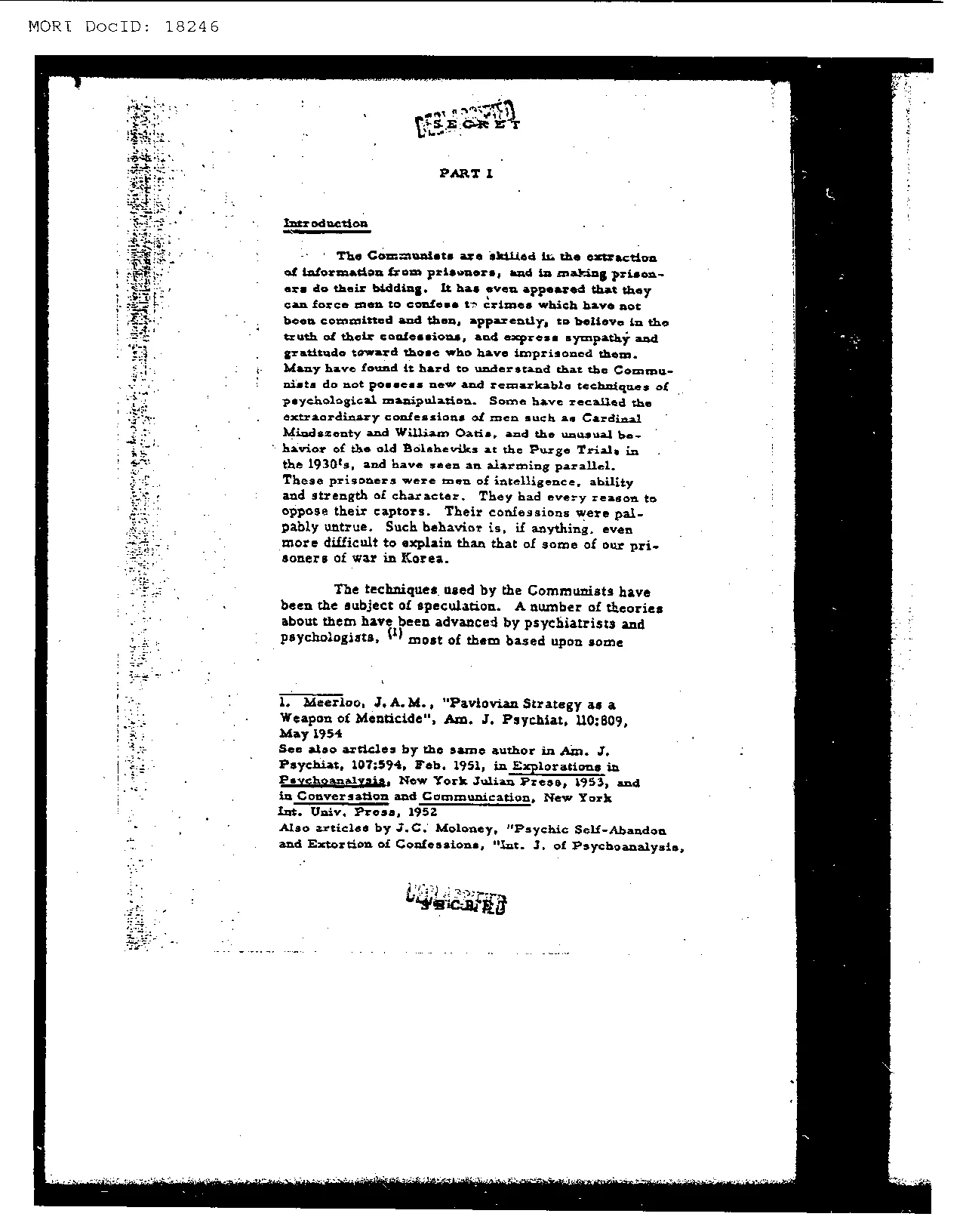 Declassified MKULTRA-2