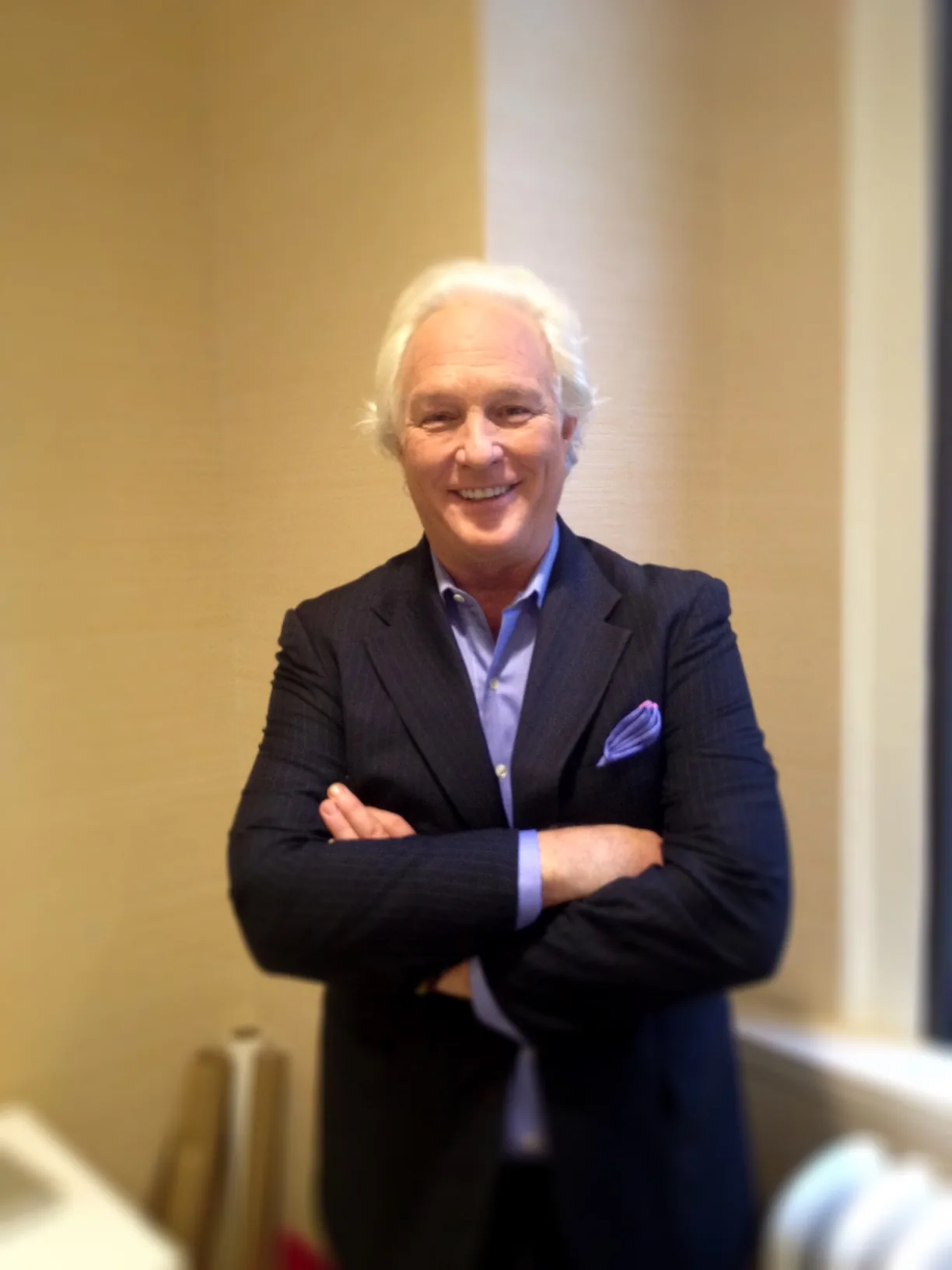 A photograph of Christopher Burch