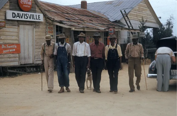Group of men who were test subjects in the Tuskegee Syphilis Experiments