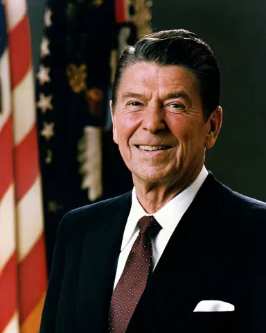 Ronald Reagan — President of the United States from 1981 to 1989