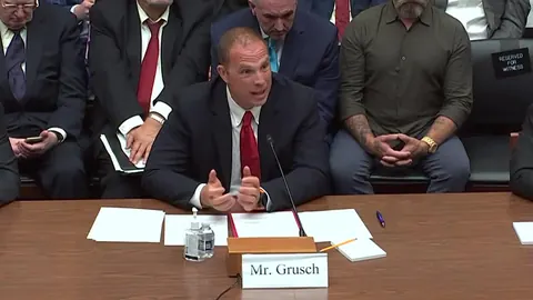 David Grusch — Former U.S. military intelligence officer's claims about "non-human" spacecraft recovery