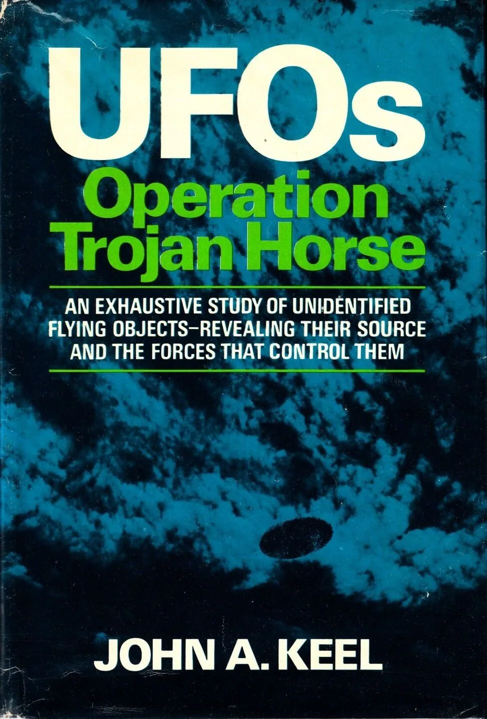 1970 cover of Operation Trojan Horse by John A. Keel
